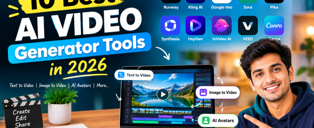 10 Best AI Video Generator Tools in 2026
